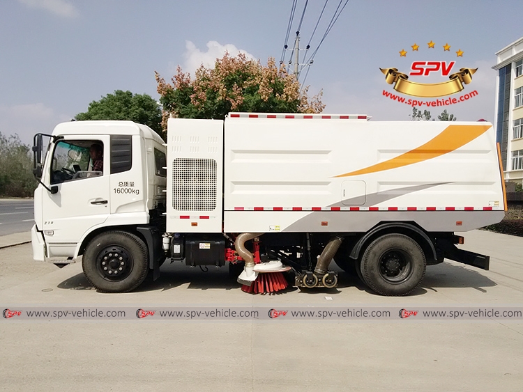 Vacuum Sweeper Truck - Dongfeng - LS Vacuum Sweeper Truck - Dongfeng - LS